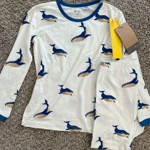 Kyte Baby Whale Toddler Pajamas